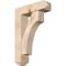 Ekena Millwork Westlake Craftsman Smooth Bracket w/ Offset Brace, Douglas Fir, 7 1/2"W x 26"D x 38"H BKT0806X26X38WTL04SDF - alternate 1